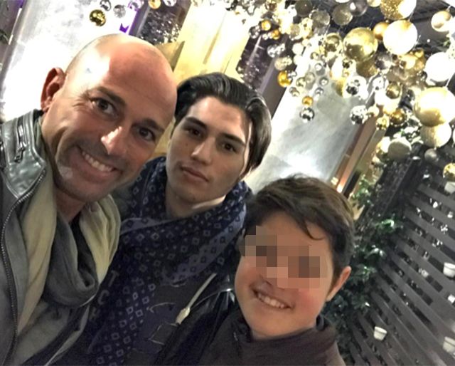 Stefano Bettarini con i figli - Foto: Instagram